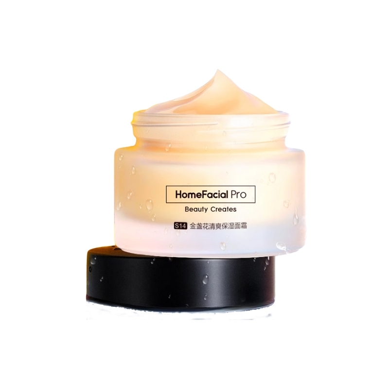 HomeFacialPro 金盏花清爽保湿面霜 50g/瓶 单位：瓶 白色